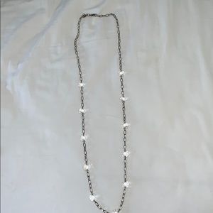Long Crystal Necklace